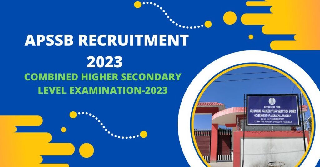 APSSB Recruitment 2023