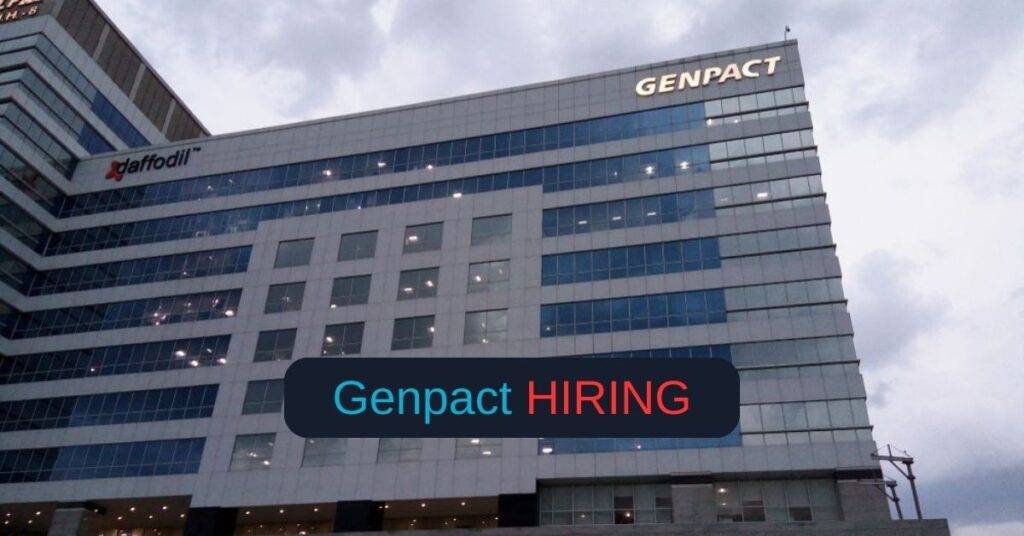 genpact hiring CA