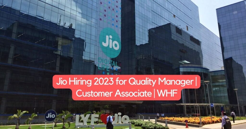 jio hiring 2023