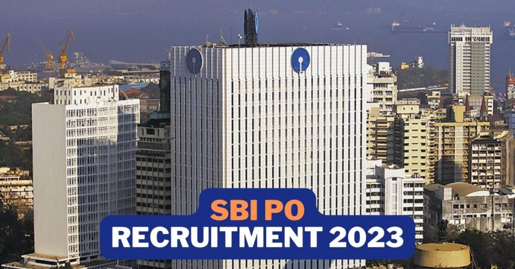 SBI PO Recruitment 2023