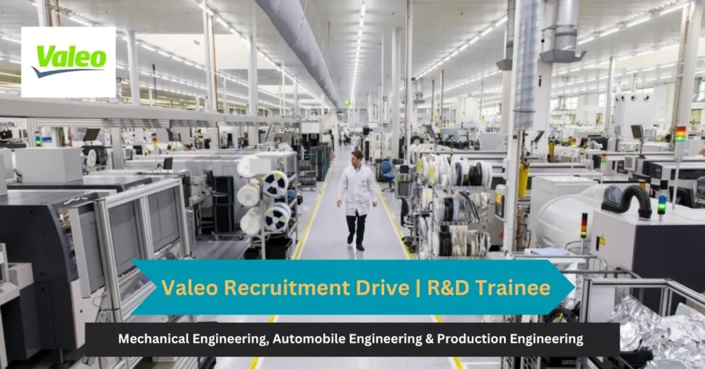 Valeo Recruitment Drive