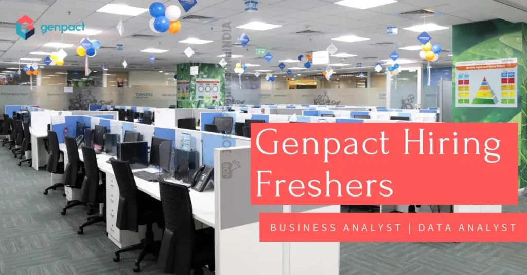 Genpact Hiring Fresher