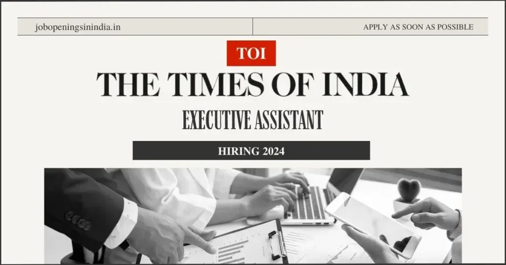 Times of India Hiring