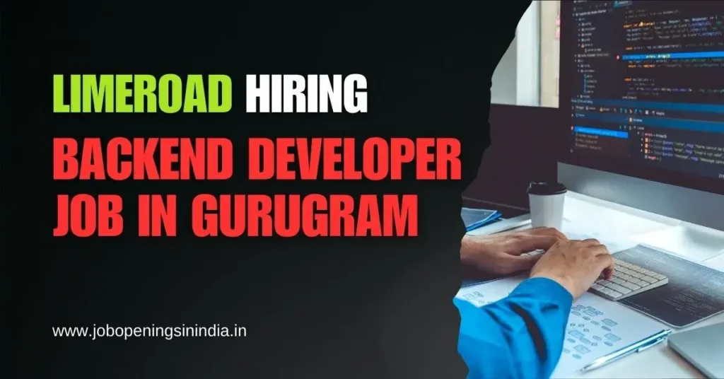 Backend Developer Job in Gurugram